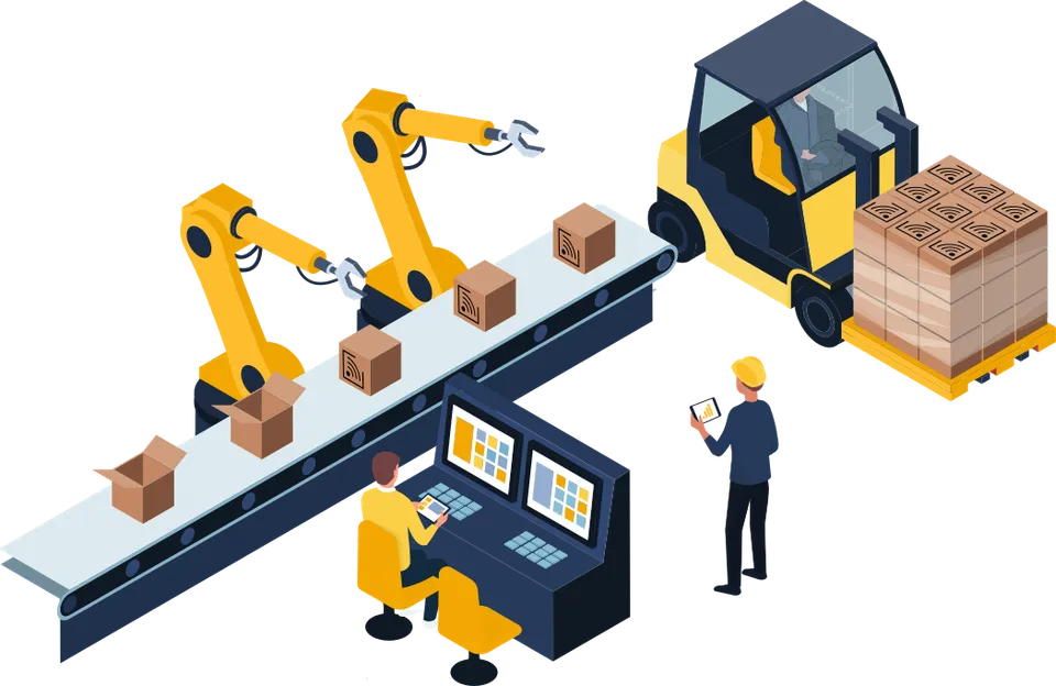 Automated smart factory